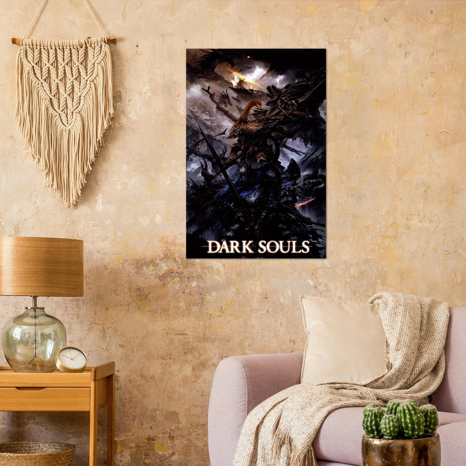 Dark Souls Poster #3 Video Game Wall Art for Home & Living