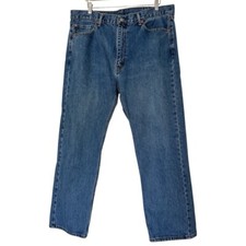 Levi’s 505 Regular Fit Jeans W40 L30 Blue Denim Straight Leg USA Made