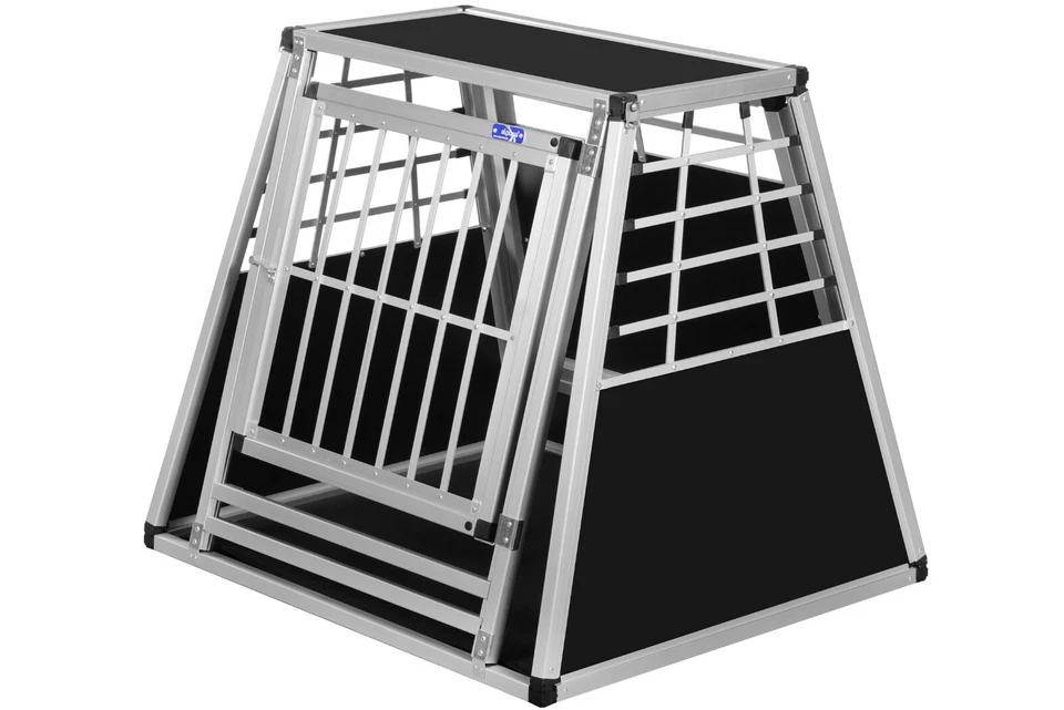 N33 Hundetransportb​ox Aluminium Transportbox Hundebox Alubox Autobox - Bild 3 von 4