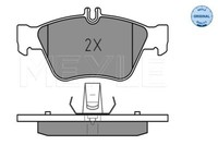 Meyle 025 216 6419 Brake Pad Set, Disc Brake For MERCEDES-BENZ