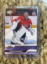 Hunter Shepard 2023-24 Upper Deck Series 2 UD YOUNG GUNS ROOKIE RC Capitals #491