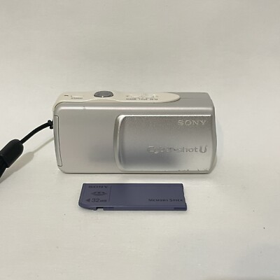 Sony Cyber-Shot U DSC-U10 Digitalkamera Vintage Kompakt Fotoapparat 1.3MP Video