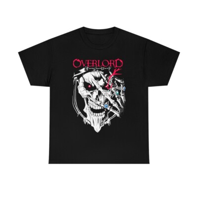 overlord New T-shirt,anime, overlord manga, ainz ooal gown Graphic