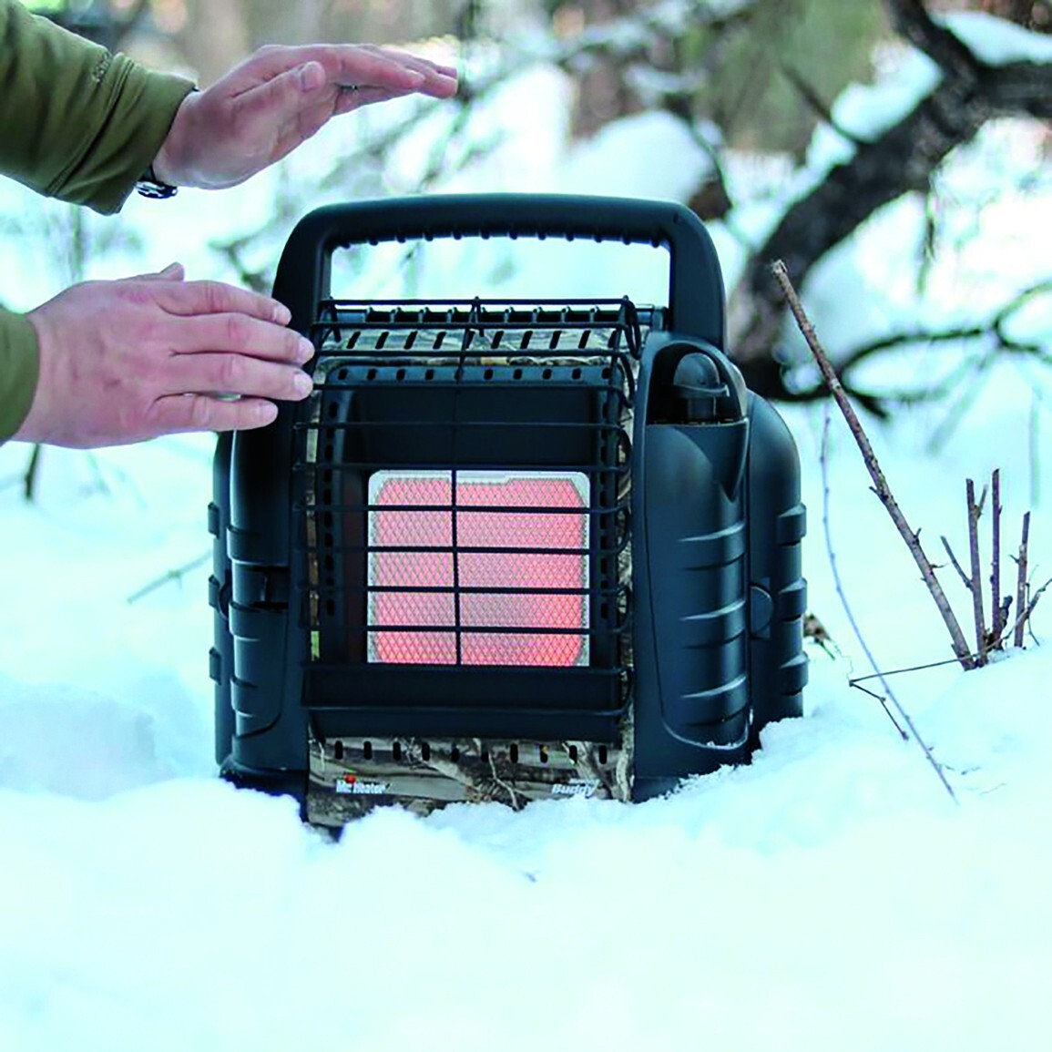 Mr Heater 6,000 - 12,000 BTU Propane Hunting Buddy Heater Hi-Low Heat Settings
