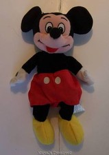 Disney Exclusive Original 1997 Mickey Mouse Doll 8" Plush Bean Bag VGUC
