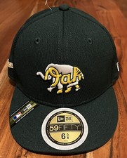   Rare  Oakland Athletics 59Fifty Fitted Youth Hat, MSRP 37.99, 6 5/8, A  s Hat