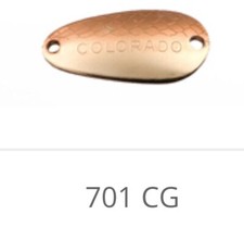 3 Packs Thomas Colorado Spoons 1/10 OZ Copper/Gold