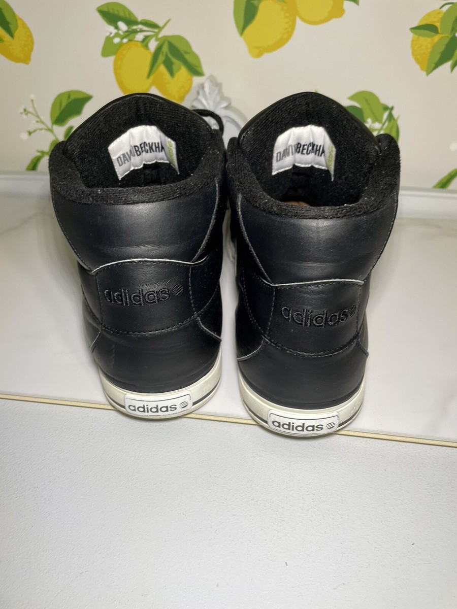 Adidas David Beckham Sneaker Men's Sz 13 Black Leather Shoes