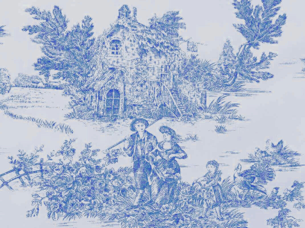 Toile de Jouy Vari Colori al Metro | MADE IN ITALY | Altezza180cm | 100% Cotone - Foto 50 di 55