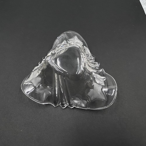 MIKASA Tender Vine Handkerchief Bowl 7 3/4" Clear Made In Germany - Picture 9 of 14