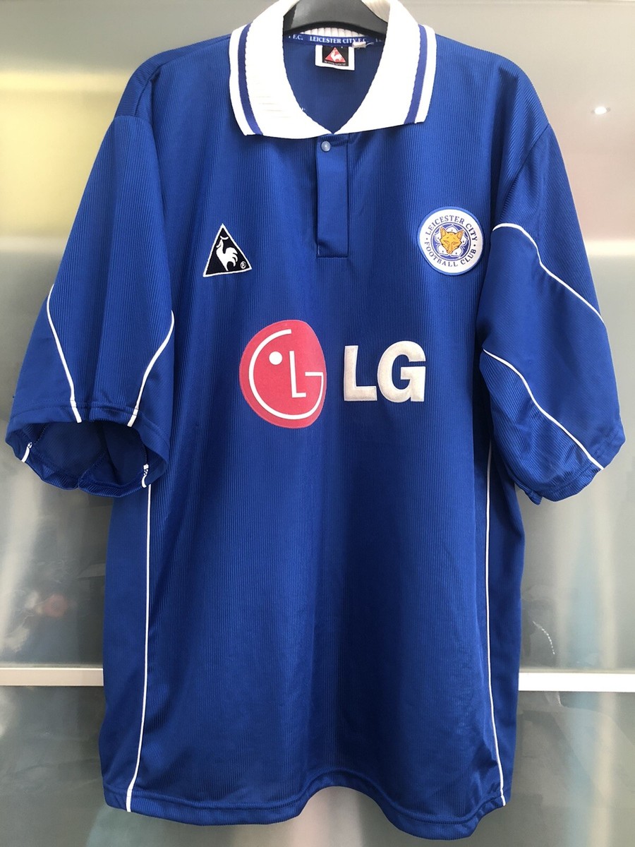 Official Le Coq Sportif Leicester City 2001 02 Home Shirt XL LCFC Top Izzet | UK Official Le Coq Sportif Leicester City 2001 02 Home Shirt XL LCFC Top Izzet | UK