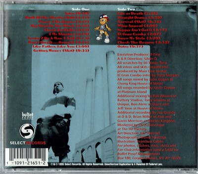 Main One ‎- Birth Of The Ghetto Child - CD © 1995 (B22