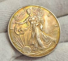 2020 American  1 oz .999 Silver *GREAT COLOR* 110.18 per troy oz