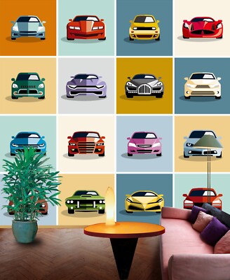 3D Auto Poster Q6653 Tapete Wandgemälde Fototapete Selbstklebend Kay