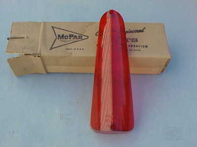 1960 Plymouth Fury Belvedere Savoy NOS MoPar TAIL LAMP TAILLIGHT LENS