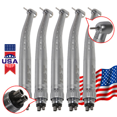 1-5 Dental High Speed Handpiece w/ 4Hole Quick Coupler Swivel Fit Kav GB4-USA