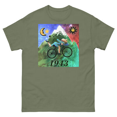 LSD Albert Hofmann T Shirt 3D rendered artwork, acid blotter