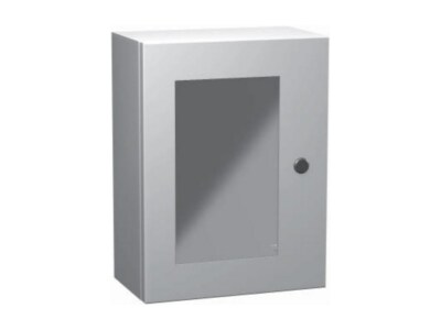 EN4SD242416WGY, HAMMOND, N4,12 Eclipse Window Dppr Enclosure 24 X 24 X 16