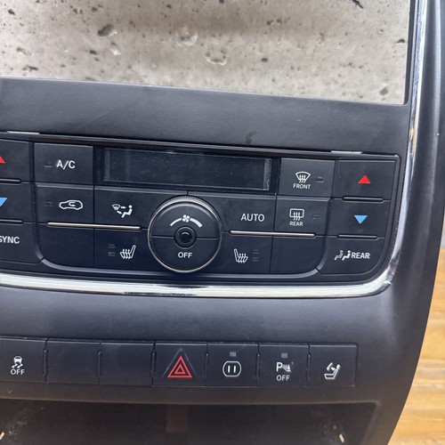 11-13 DURANGO FRONT HEATER AC TEMPERATURE CLIMATE CONTROL PANEL SWITCH W/ BEZEL - Picture 7 of 23