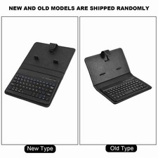 Black Universal Wireless Bluetooth Keyboard Flip Case Cover With Stand For I NY