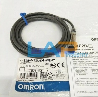 10Pcs New Proximity Switch Sensor E2B-M12KN08-WZ-C1 2M