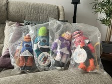 Vintage 1995 McDonald's Muppets NHL Hockey Plush Complete Set of 4 Sealed Bags