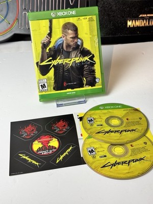 Cyberpunk 2077 (Xbox One, 2020) Great Condition With stickers