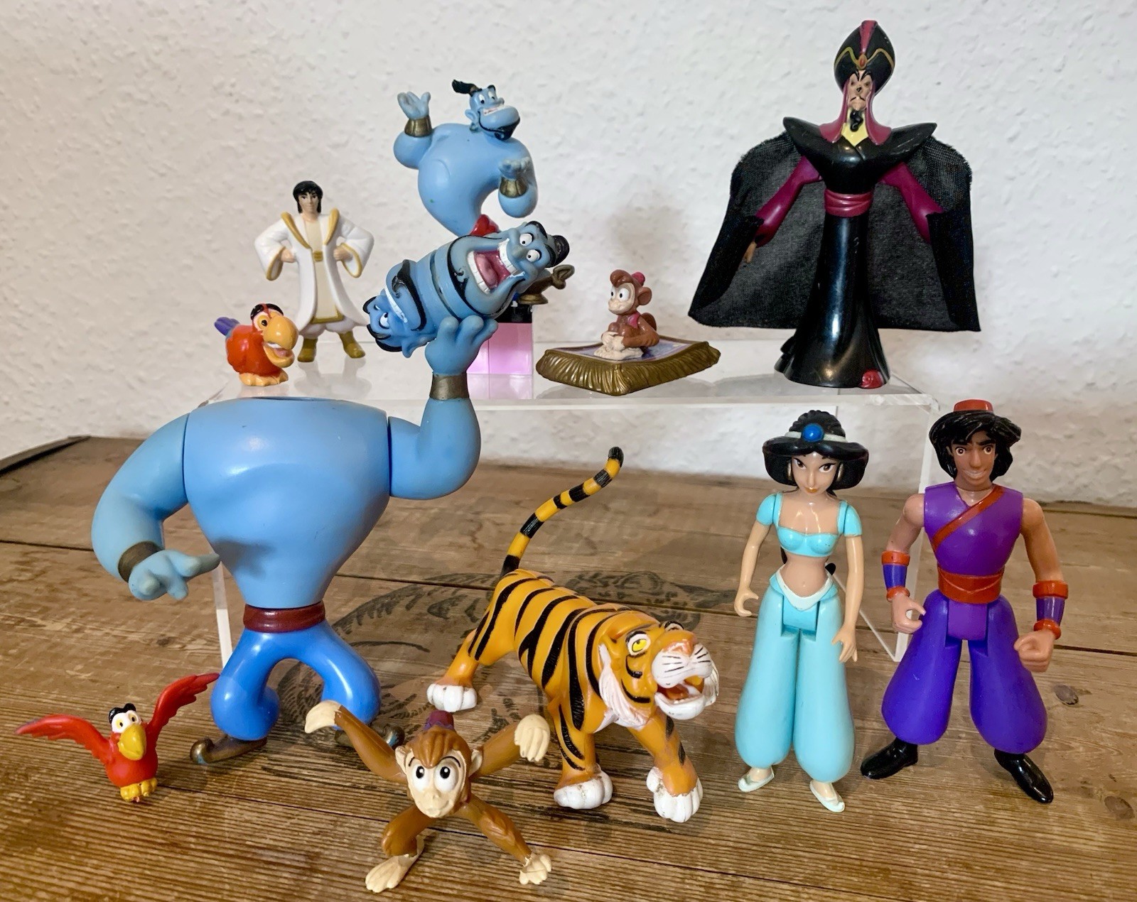 Juego de figuras de acción Disney Aladdin - 11 figuras - Mattel - Vintage desde 1992