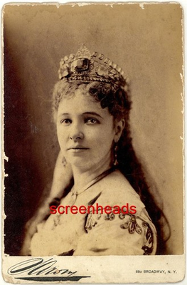 #ad Early Antique Cabinet Card Photo Renowned Actress ADELAIDE NEILSON By SARONY $59.99