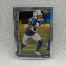 Keenan Allen SILVER REFRACTOR 2025 Topps Chrome Los Angeles Chargers #155