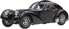 AUTOart 1/43 Bugatti Type 57SC Atlantic 1938 Black / Disc Wheel 50946
