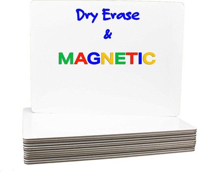 Magnetic Board 9 x 12 in 24 Pack Two Sided Dry Erase Lapboard for Class