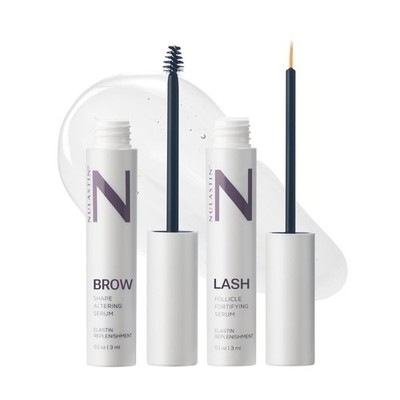NULASTIN Eyelash Serum & Brow Serum Brow & Lash Enhancing 3ml Each, NEW & SEALED