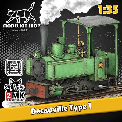 1:35 - Locomotive Decauville Type 1 - Photo 1/4