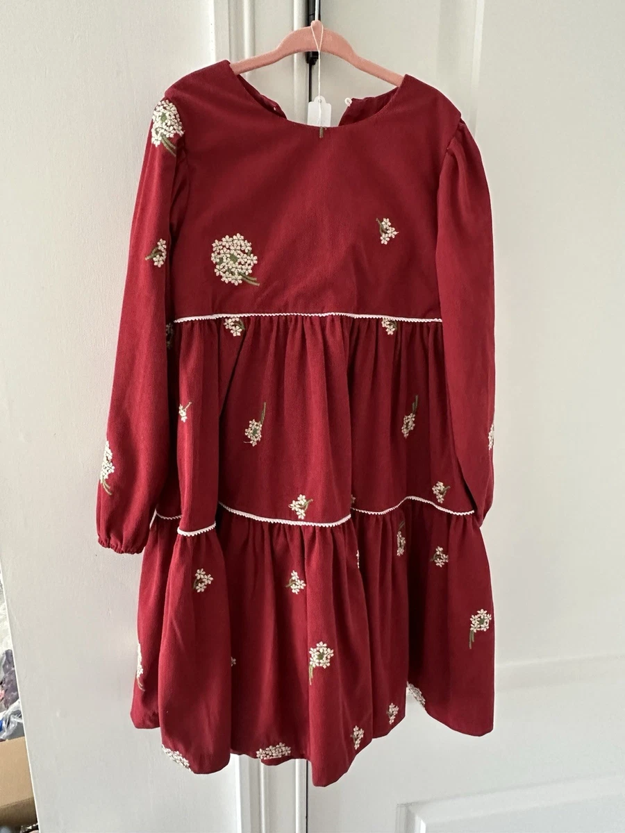 Red Corduroy Dresses for Girls for sale | eBay