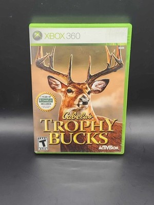 Cabela's Trophy Bucks Standard Xbox 360 Video Game Hunting (Tested)
