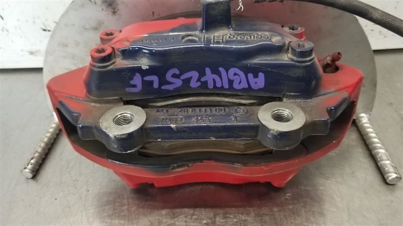 09 MASERATI GRANTURISMO BRAKE CALIPER FRONT LEFT DRIVER RED