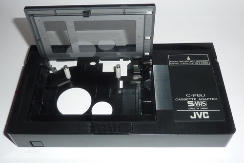 JVC ADAPTER VHS-C AUF VHS VIDEORECORDER CASSETTE ADAPTER C-P6U