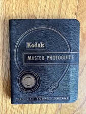Kodak Master Photoguide 1956 Pocket Size 32 Pages Eastman Kodak Company