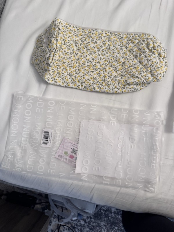 MOON NUDE ** New *** With Tags* Yellow Buttercup, Hair Tool Bag