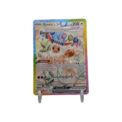 ポケモンカードゲーム Pokemon TCG - Eevee ex 167/131 Sv Eevee ex - 167/131 SV: Prismatic Evolutions SIR Full Art English