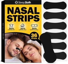 Nasal Strips for Breathing, Nasal Strips for Sensitive Skin, Universal Fit 36