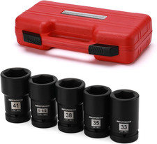 1 Drive Budd Wheel Impact Socket Set 5pcs