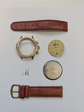 Orologio Poljot cronografo 3133 cassa + quadrante + lancette / case dial hands watch