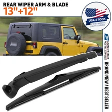 Rear Wiper Blade Arm Set For Jeep Wrangler (2007-2017) JK Wrangler # 68002490AB
