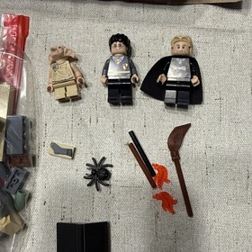 Lego 4738 And 4736 Harry Potter All Figures Both 95% Complete W Manuals