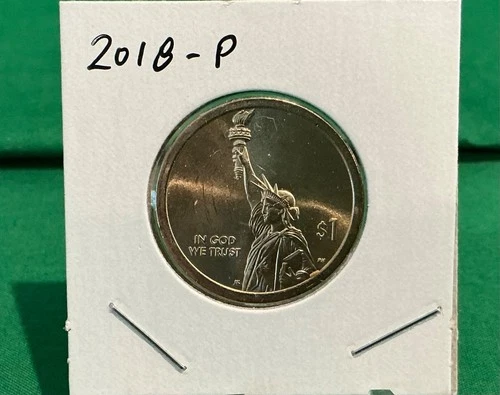 2018-P American Innovation Dollar — photo from the most recent tracked eBay sale
