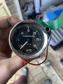Smiths Classic Car Vacuum Gauge