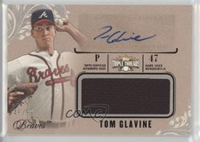 2014 Topps Triple Threads Unity Jumbo Relics /99 Tom Glavine Auto HOF 7xr