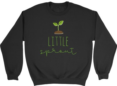 Little Sprout Plant Herren Damen Sweatshirt Pullover